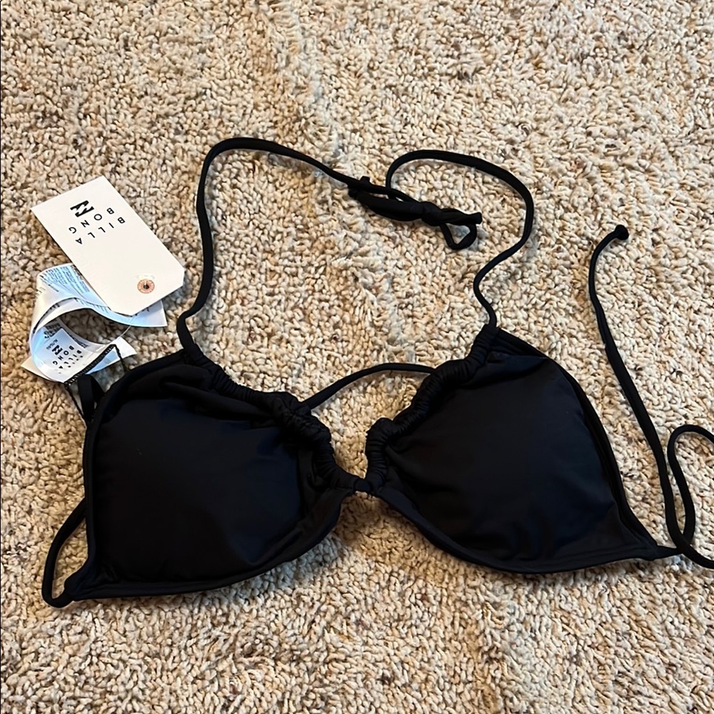 Billabong Classic Black Bikini Top